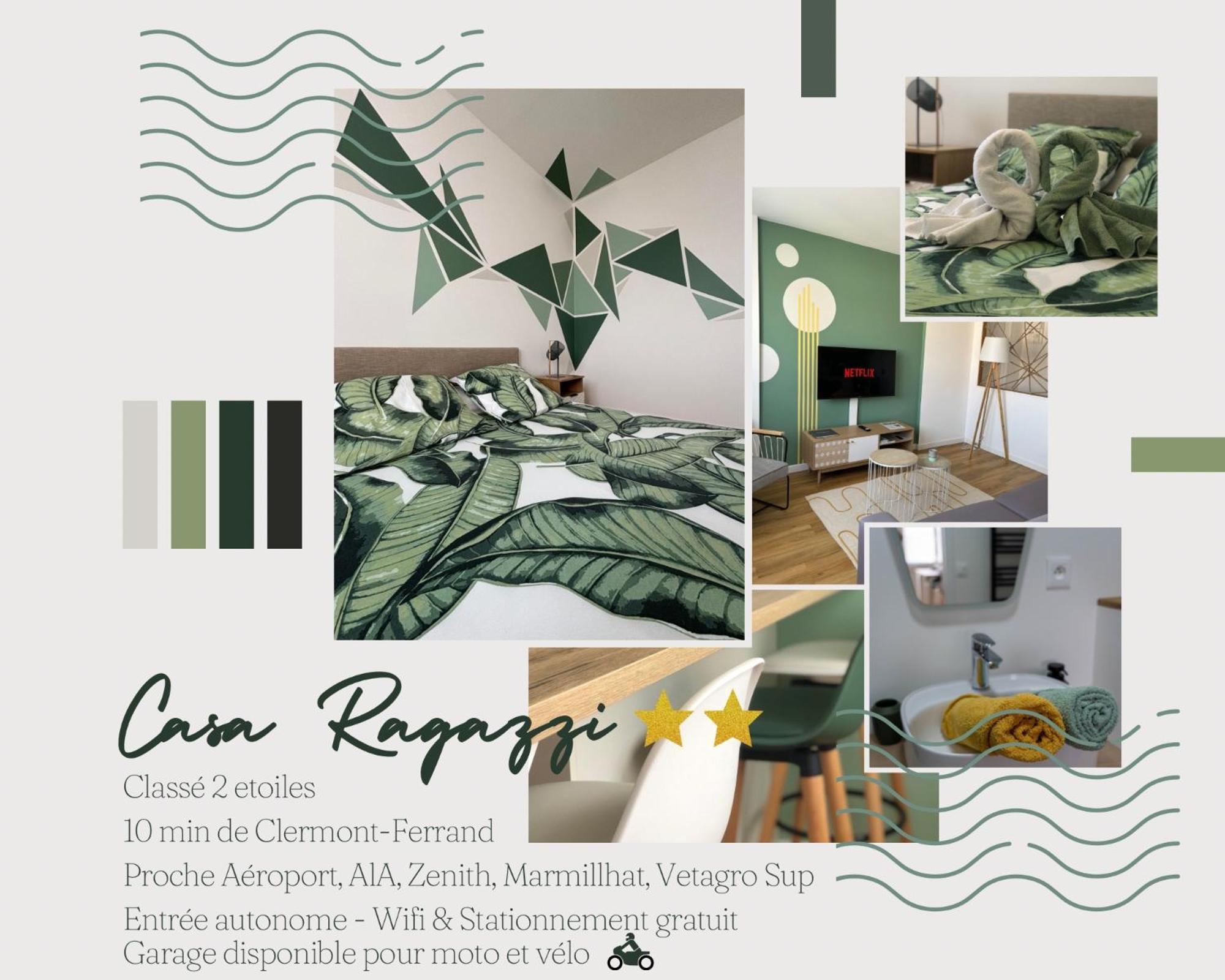 Apartamento Casa Ragazzi - Meuble De Tourisme Classe 2 Etoiles - Refait A Neuf - Calme - Parking Gratuit A Proximite